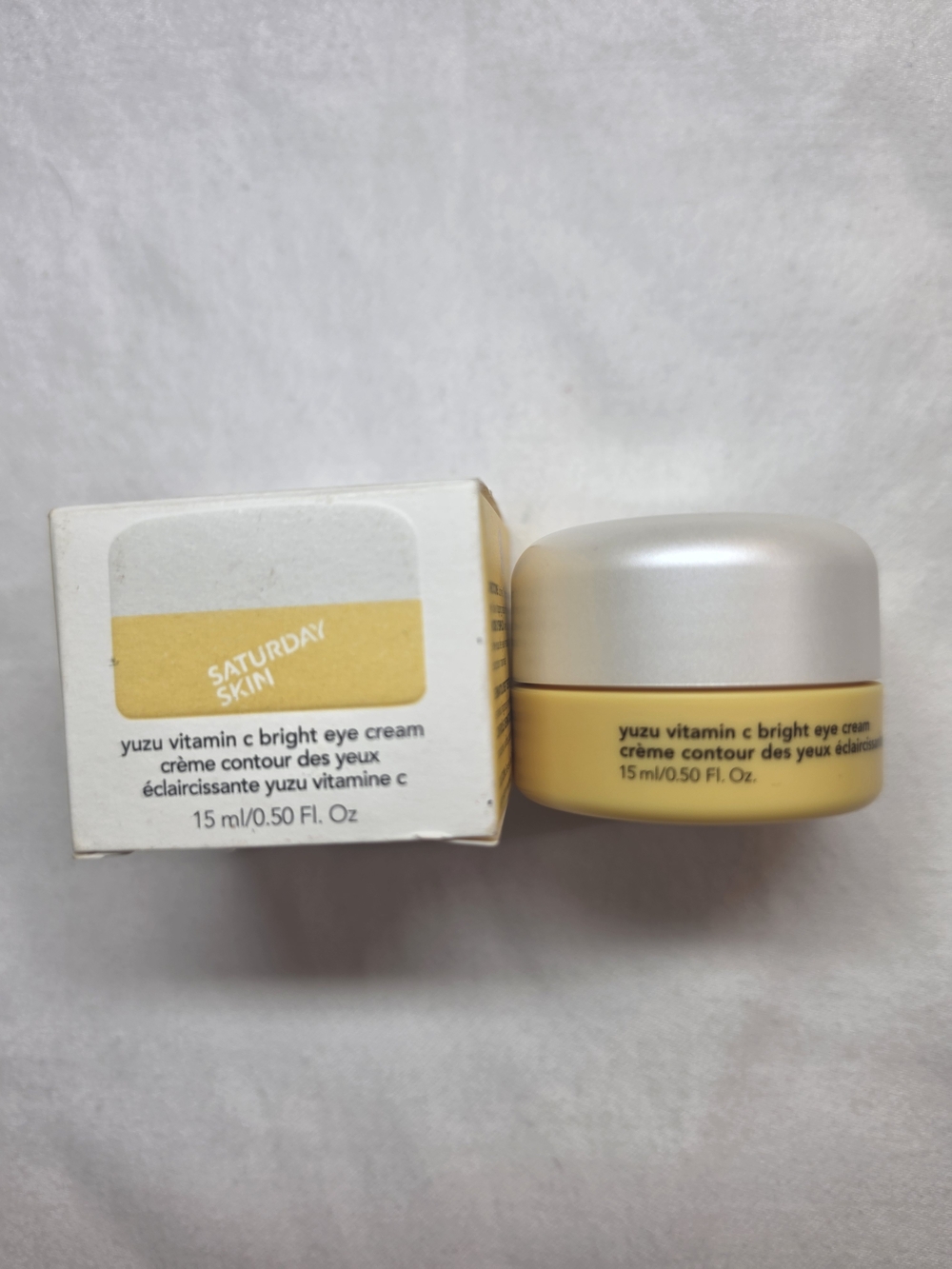 Saturday Skin Yuzu Vitamin C Bright Eye Cream - Yellow